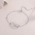 Eternal Infinity Silver Bracelet