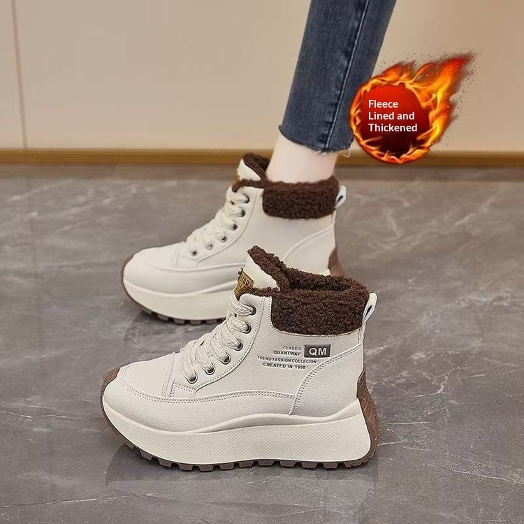 Winter Cloud High-Top Kicks