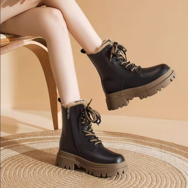 Autumn Luxury Fleece-lined Dr Boots
