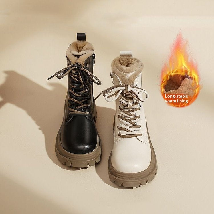 Autumn Luxury Fleece-lined Dr Boots