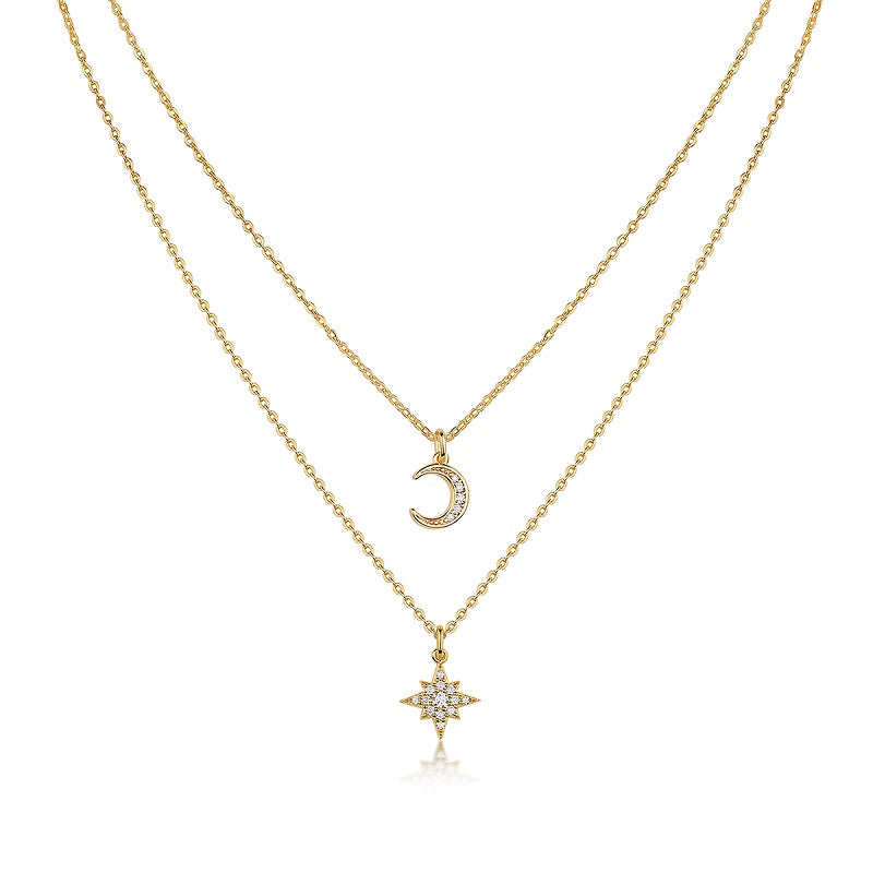Engraved With Top-quality Moissanite, Necklace Pendant, A Collar Chain, And S925 Silver.