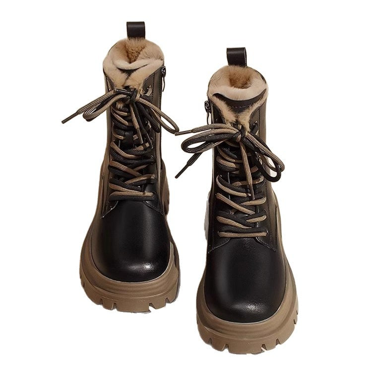 Autumn Luxury Fleece-lined Dr Boots