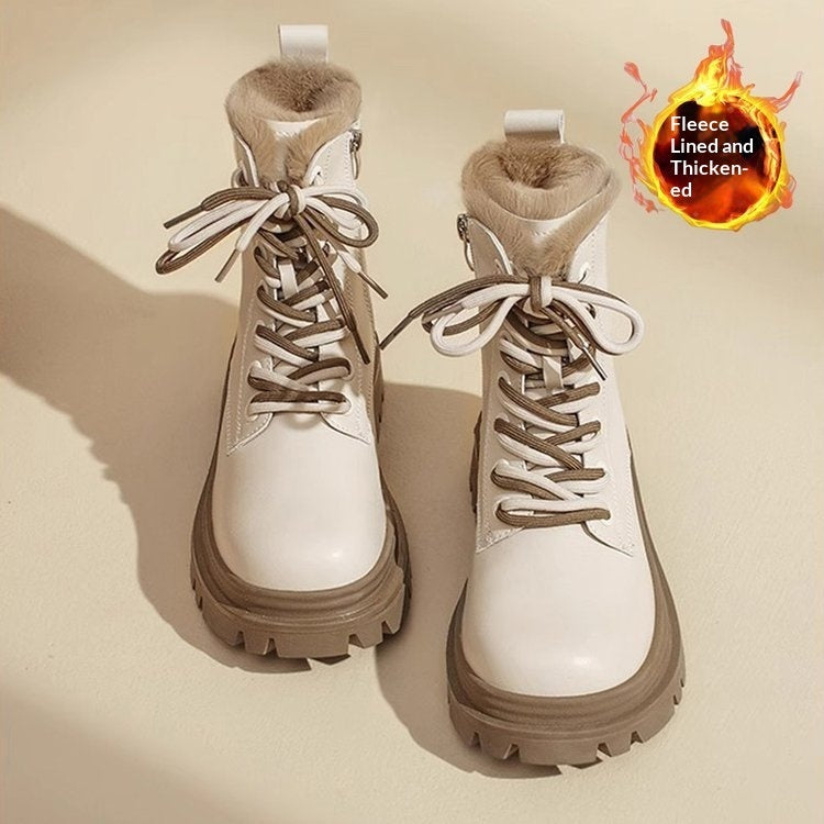 Autumn Luxury Fleece-lined Dr Boots